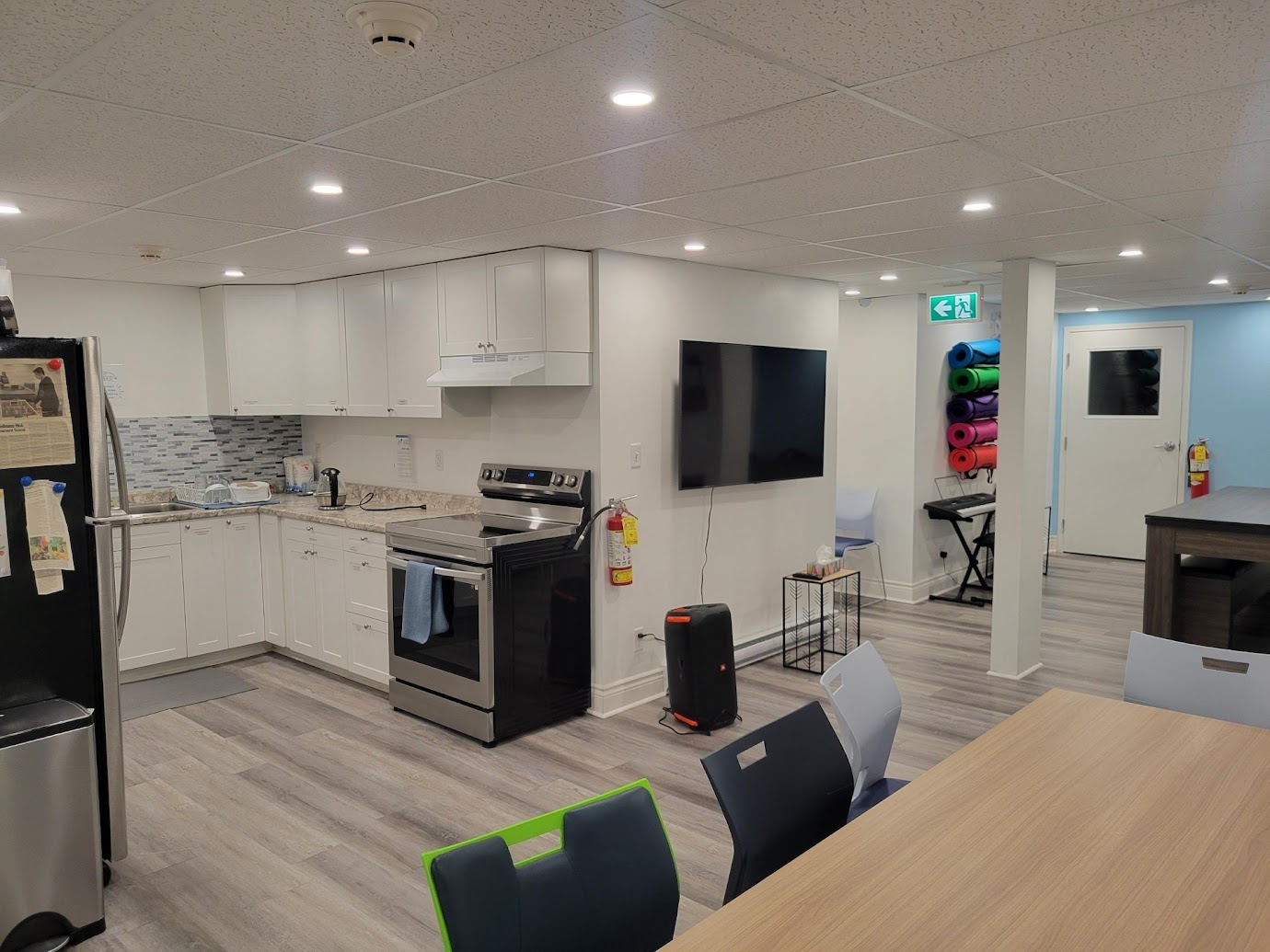 The kitchen