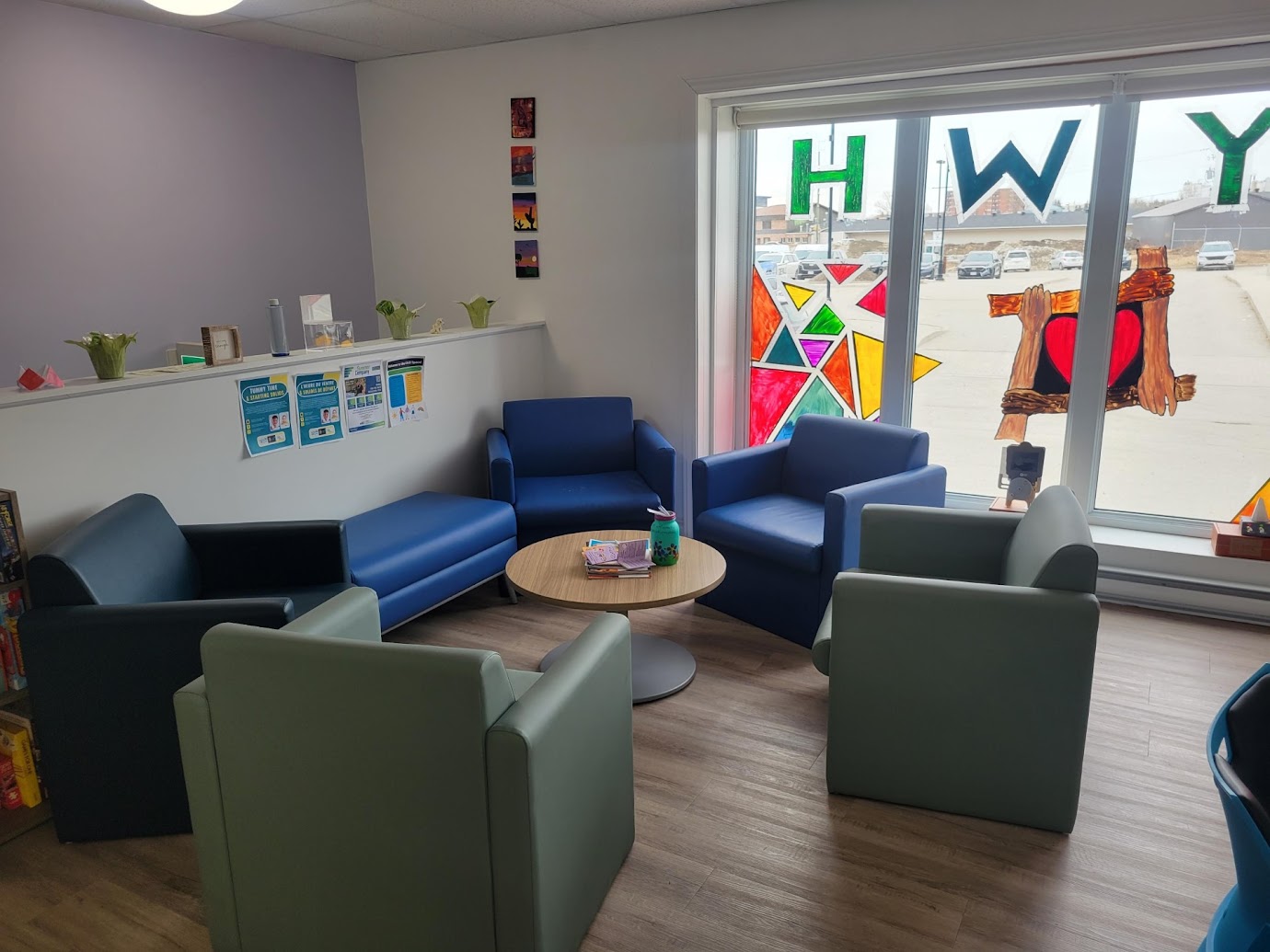 The lounge